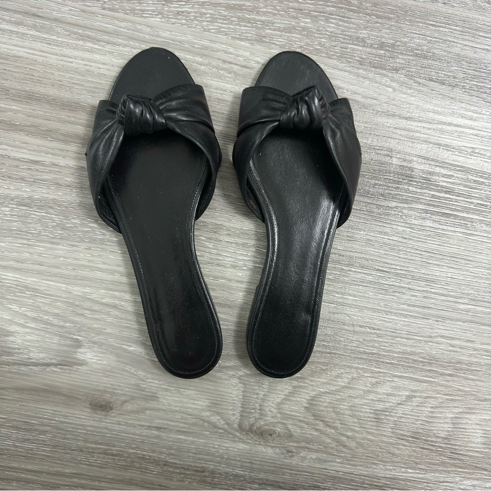 Saint Laurent Bianca Flat Sandals 37